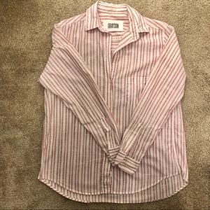 Grayson Striped Linen Button-Up